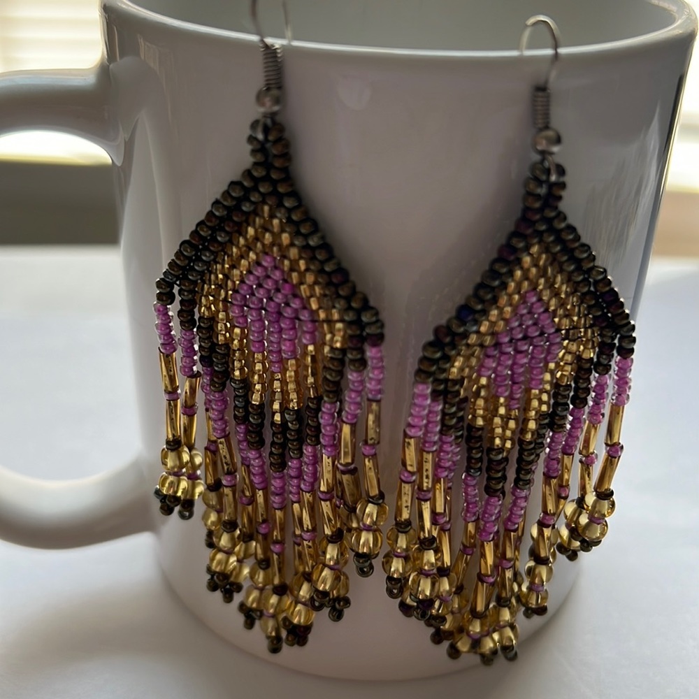 Handmade Beaded Earrings